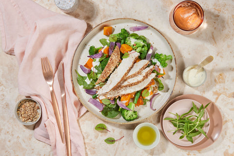 Dukkah Chicken Salad