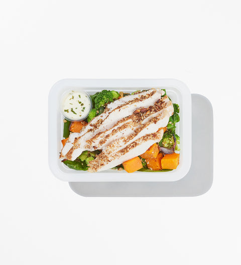 Dukkah Chicken Salad