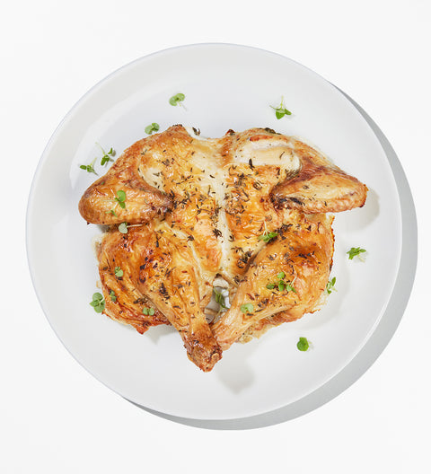 Family - Lemon, Garlic & Thyme Roast Chicken (raw)