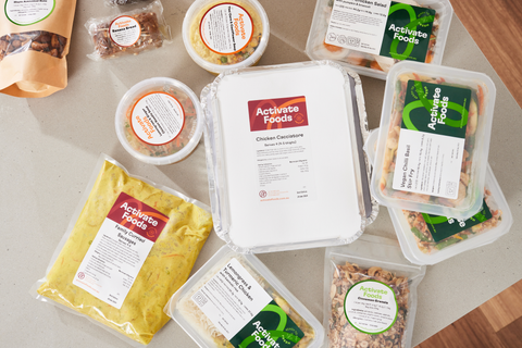Ready Made Meals on benchtop