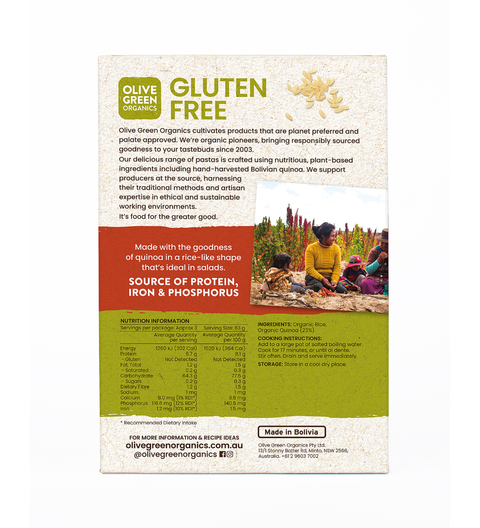 Olive Green Organics Risoni