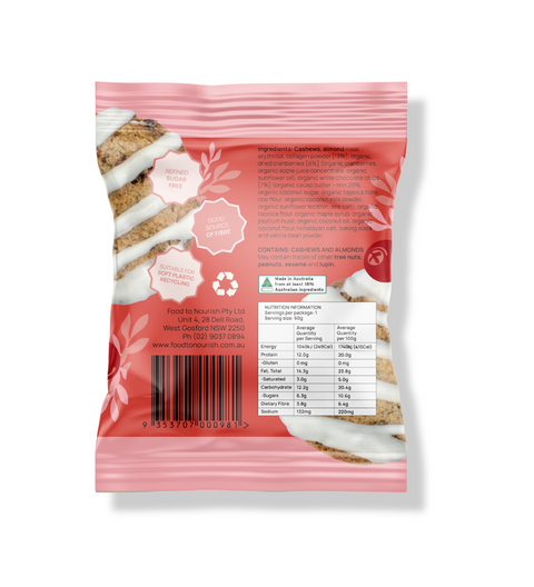 FTN Protein Cookie: White Choc Cranberry