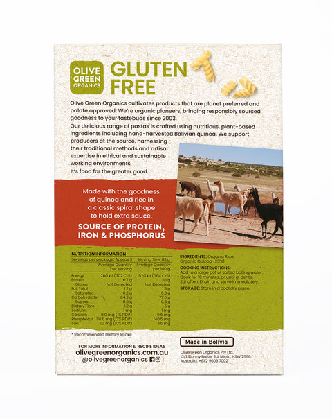 Olive Green Organics Fusilli