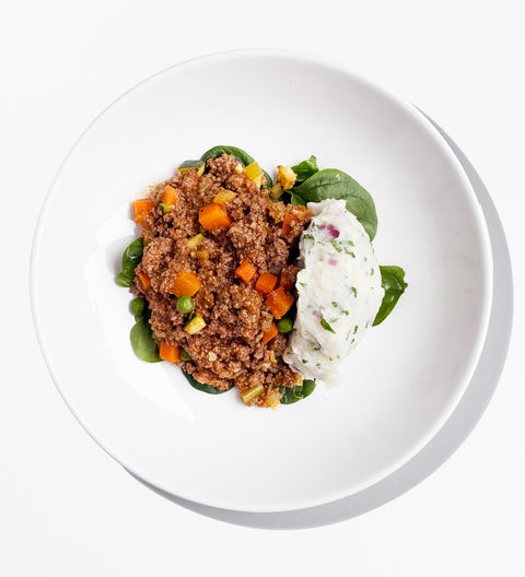 Savoury Mince with mashed potato