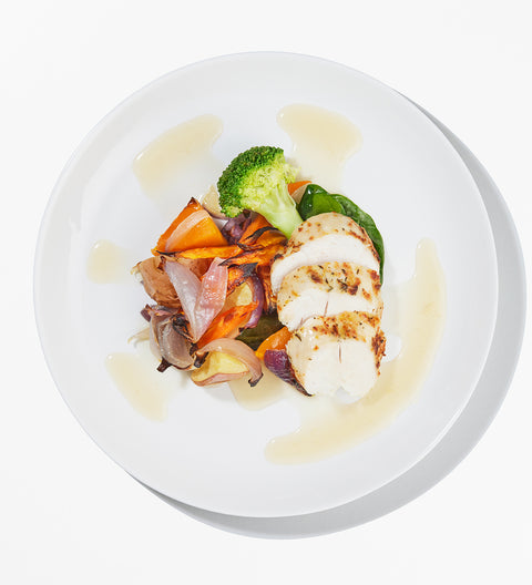 Lemon, Garlic & Thyme Roast Chicken