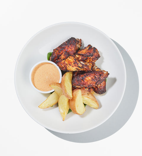 Chipotle Chicken Wings & Wedges
