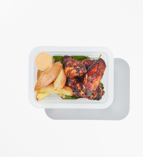 Chipotle Chicken Wings & Wedges
