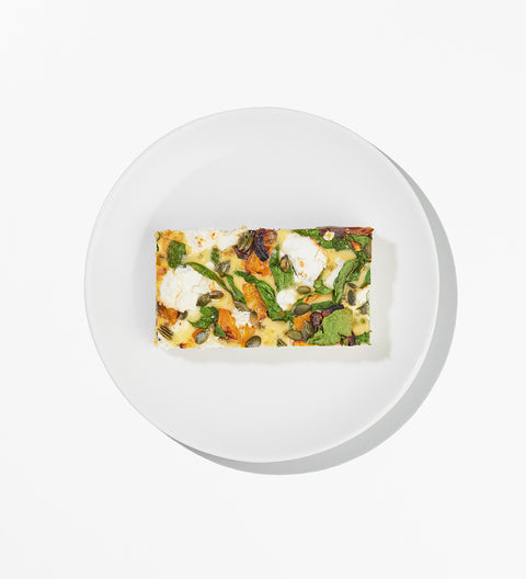 Roast Pumpkin & Feta Breakfast Fritatta