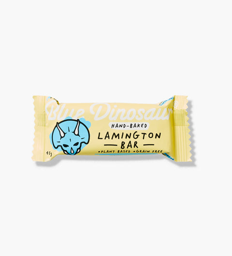 Blue Dinosaur Snack Bar - Lamington