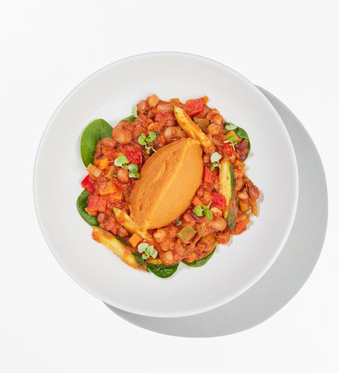Vegan Mixed Bean Cacciatore