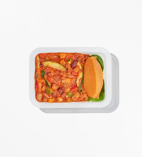 Vegan Mixed Bean Cacciatore